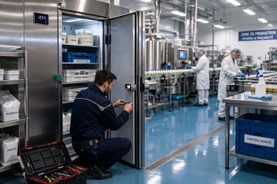 Ligne de production agroalimentaire