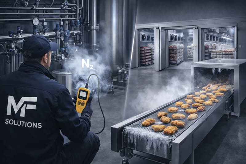 Entrepôt frigorifique industriel