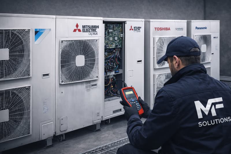 Unité extérieure VRF en toiture